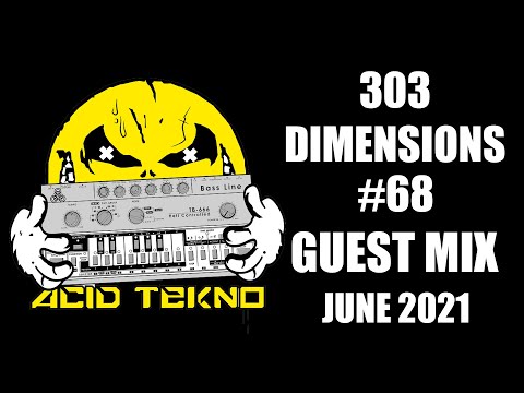 [Acid Techno] 303 Dimensions #69 (June 2021) Guest Mix - Johan N. Lecander
