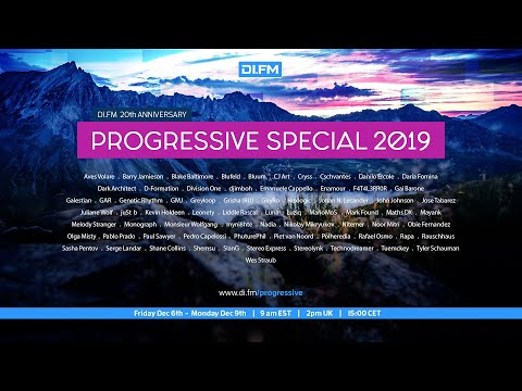 DI.FM&#039;s 20th Anniversary Progressive Special 2019 - Johan N. Lecander